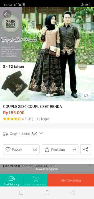 Couple 2586 Couple Set Renda