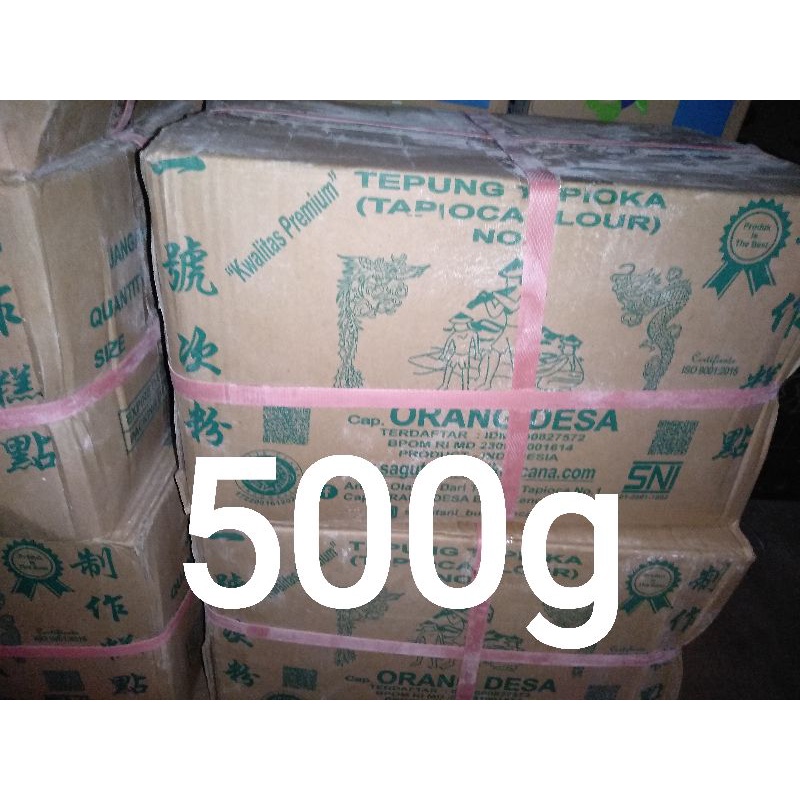 

Tapioka Bumi Kencana 20pcs x 500g Per Dus