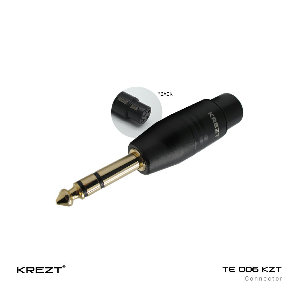 Jack XLR Female To Akai Stereo Adaptor KREZT TE 006 KZT