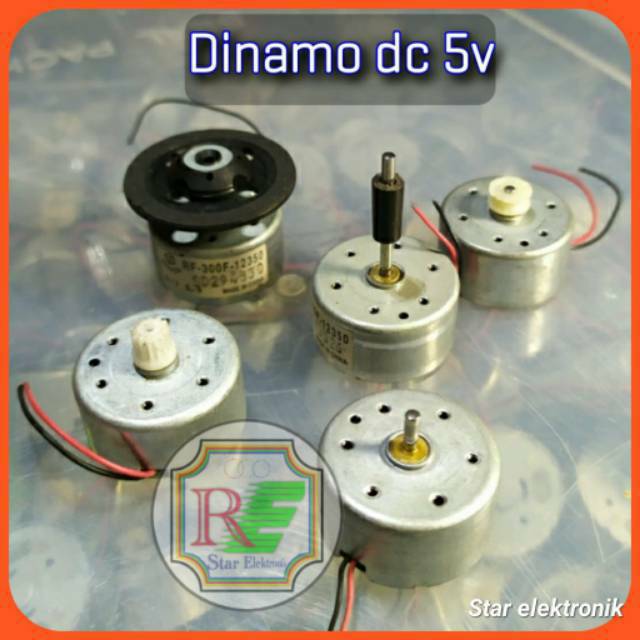 Dinamo motor DC 5v generator mini led layangan