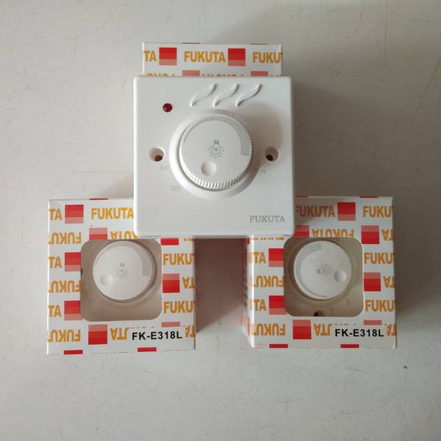 TERMURAH!!! FUKUTA DIMMER - DIMER LAMPU PENGATUR TEGANGAN LISTRIK SWITCH SAKLAR LAMPU BERKUALITAS