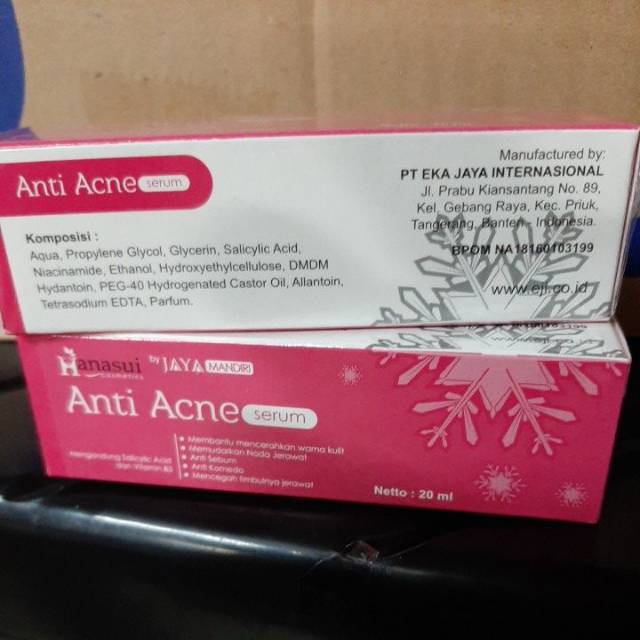 SERUM HANASUI ANTI ACNE BPOM (Pink)