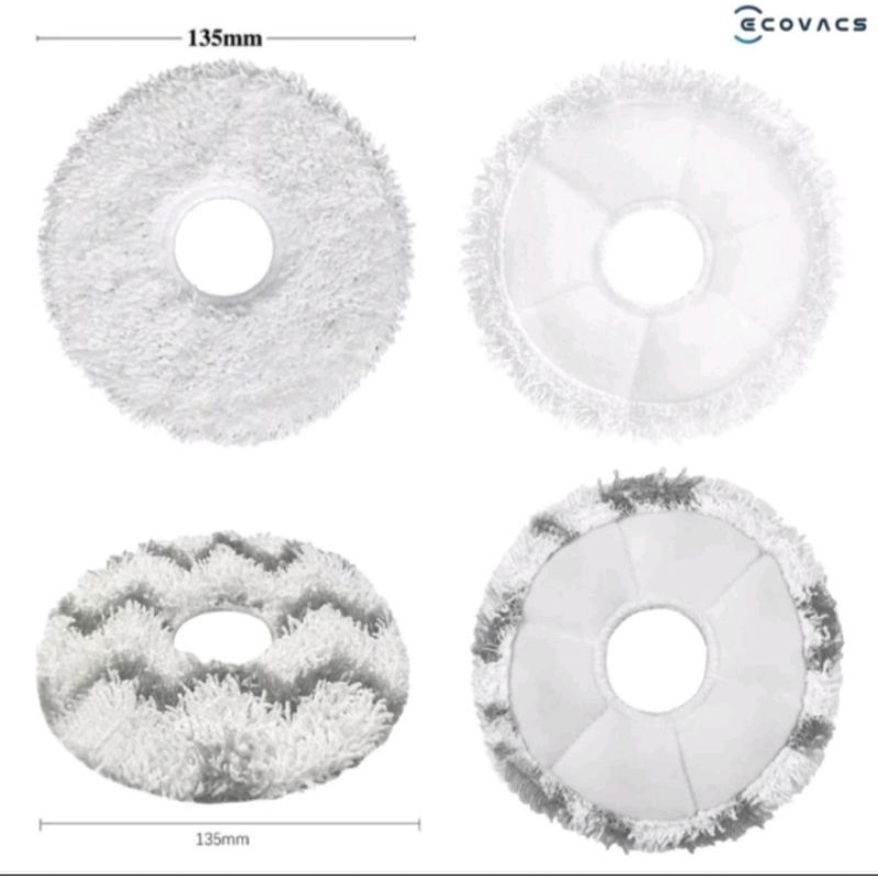 Ecovacs Deebot X1 Omni / Turbo T10 Mopping Cloth Washable Cleaning Cloth
