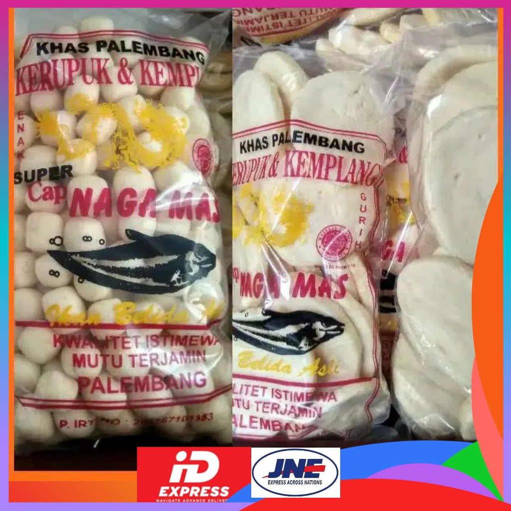 

Kerupuk Kemplang Getas Naga Mas Palembang Paket Duo
