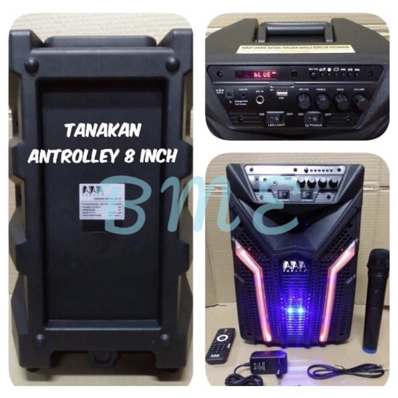 Speaker Portable Meeting Wireless Tanaka Diamond 8 inch ORIGINAL