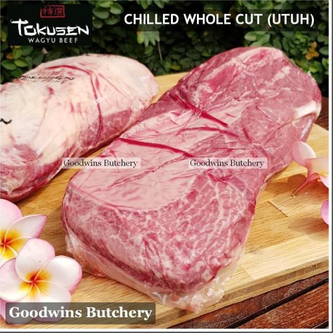 

2.5KG WAGYU BEEF TOKUSEN MBS 4-5 OYSTER BLADE WHOLE-CUT CHILLED DFGH5136