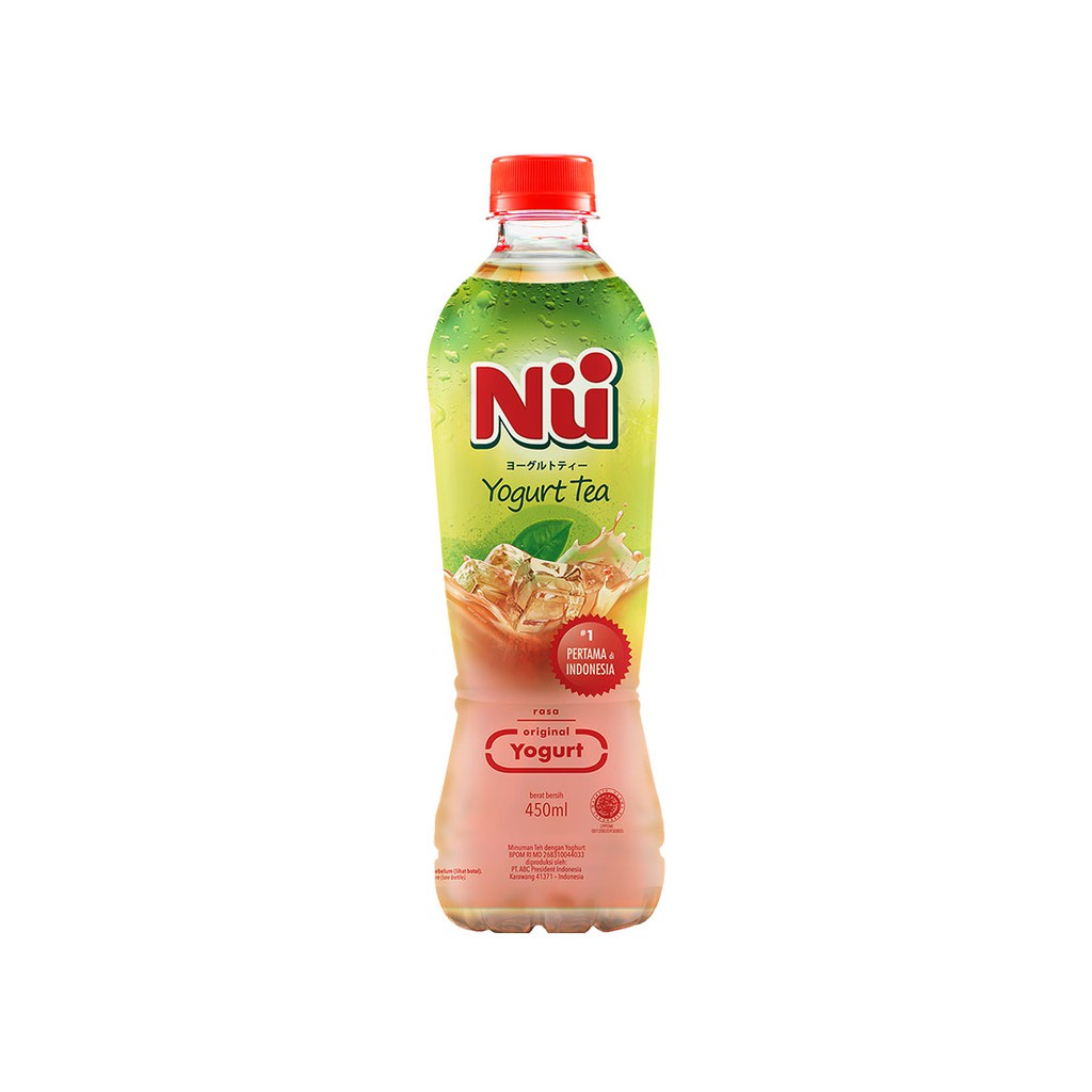 

MINUMAN TEH INSTAN NU YOGURT TEA ORIGINAL 450 ML BOTOL