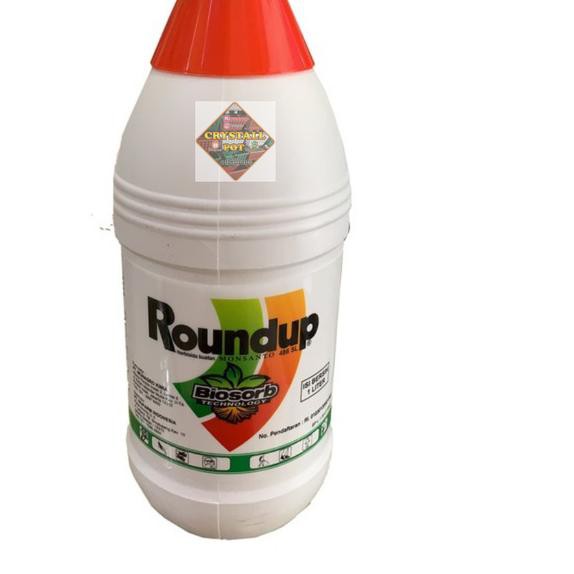 pembasmi Rumput&Alang2/Roundup 486 SL herbisida 1liter
