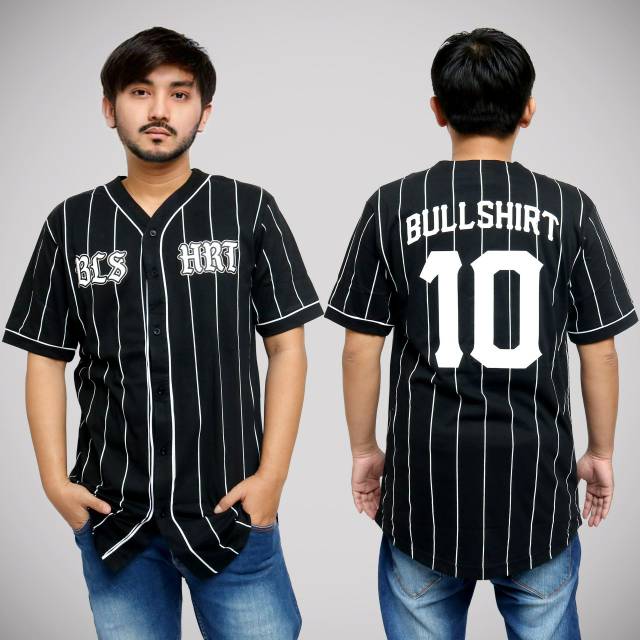 Kaos Baseball Jersey Baseball Kaos Distro Pria Wanita Original Bullshirt Casanoel