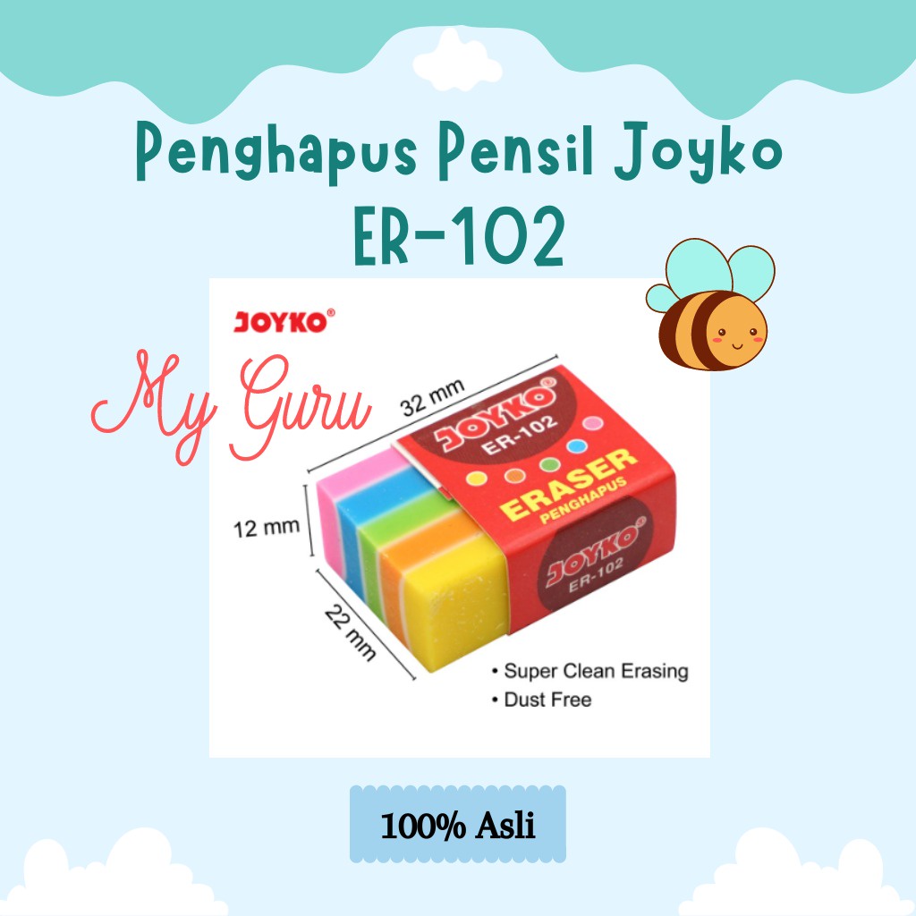 

[PCS] PENGHAPUS PENSIL / ERASER JOYKO ER-102