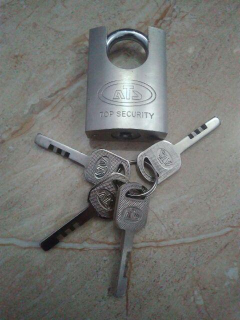 Gembok Rumah Jaket Ats 40 Mm Kunci Gembok Ats 40mm