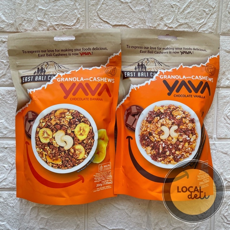 Jual East Bali Cashews Yava Granola With Cashews Gr Granola