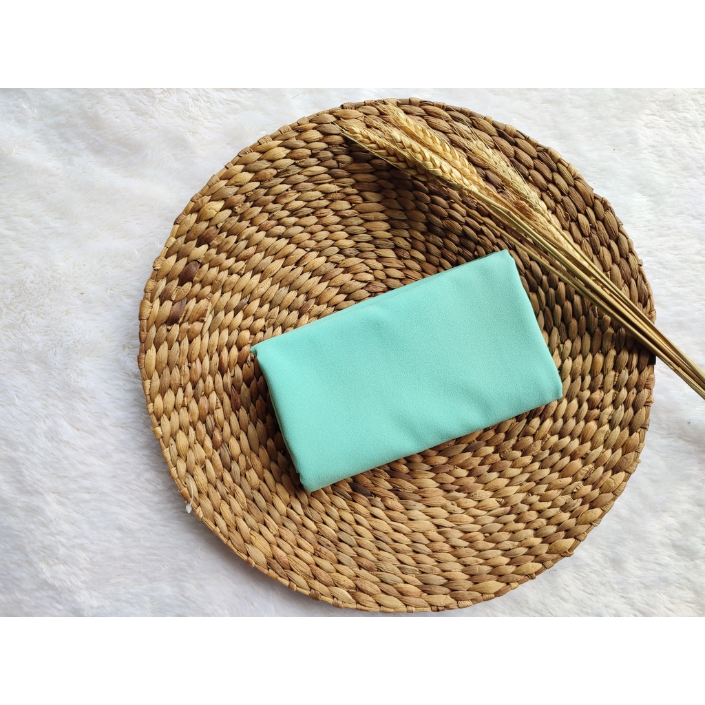 PART 3 : PASMINA DIAMON 175x75 PASHMINA DIAMOND GEORGETTE-MINT