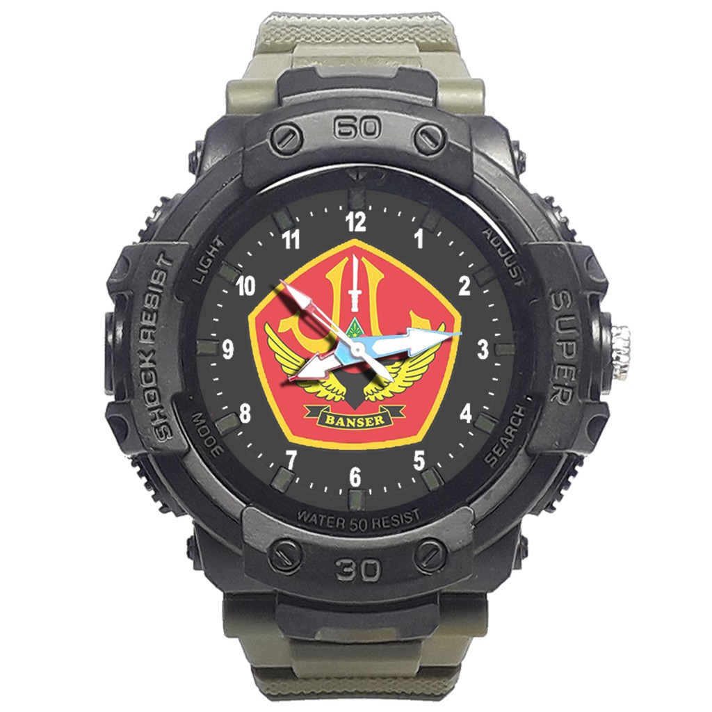 Jam Tangan  LOGO BANSER Bagus