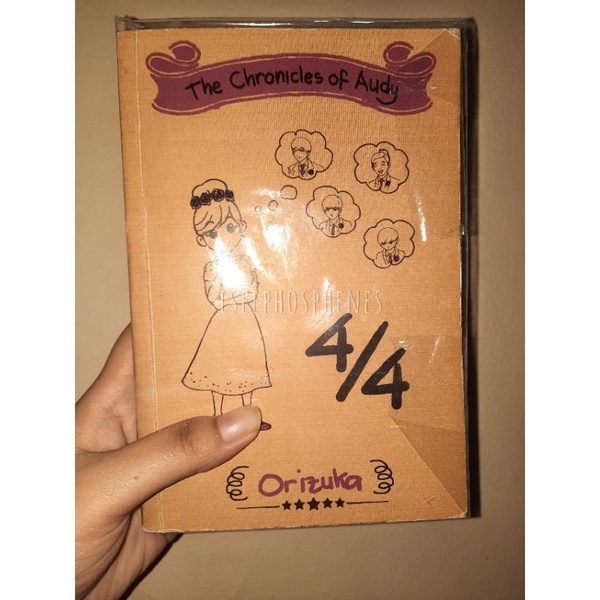 BUKU NOVEL PRELOVED CHRONICLES OF AUDY 4/4 RESIGN ALMIRA BASTARI NEW SEALED WORDS IN DEEP BLUE & SEY