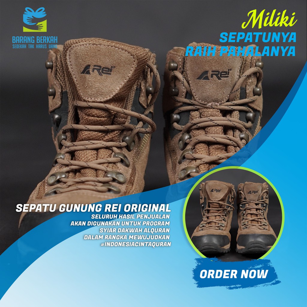 Sepatu Gunung REI Original
