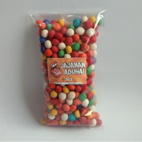 

JAJANAN ADUHAI - BISKUIT WARNA WARNI 250GR