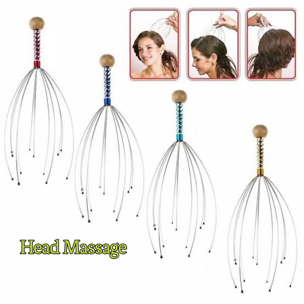 (FO) new alat pijat  kepala//alat pijat garukan kepala//bokoma head massager new