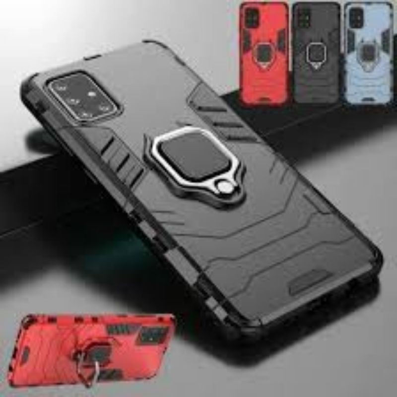 CASE SAMSUNG A01 CASE IRON ARMOR + RING IRON 360 SHOPPING