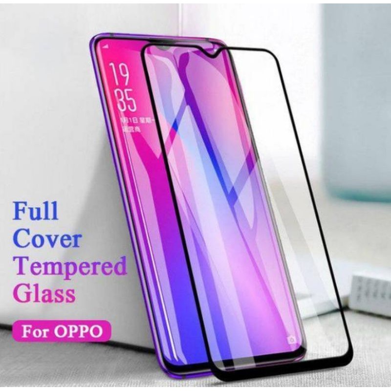 Tempered Glass OPPO C2/A1K Full Cover Premium Quality