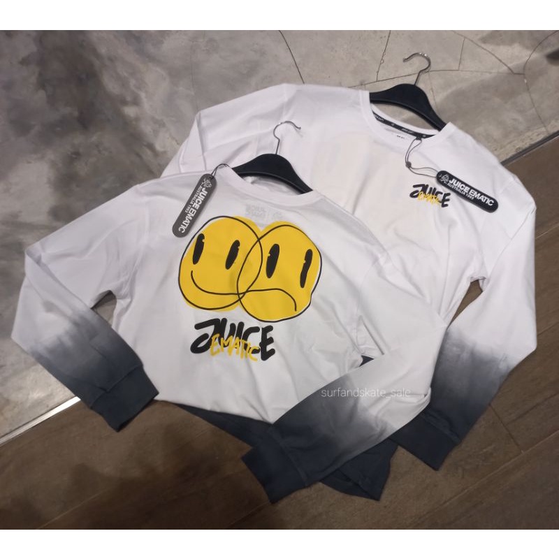 Kaos Juice Ematic Original New Arrival Mstl Fakuy White