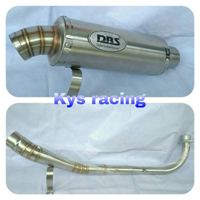 Knalpot racing DBS for all jenis motor bebek 4t