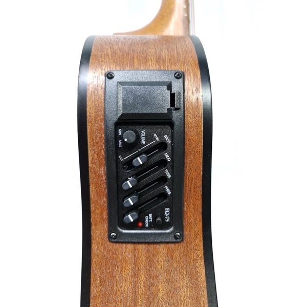 Gitar Akustik Elektrik 3/4 Merk Cowboy Original Tipe JW-120 NA Eq 7545 Senar String Trusrod Murah