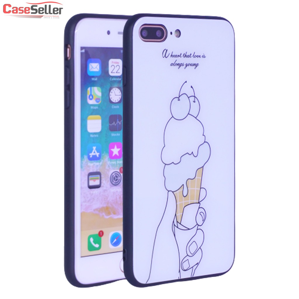 CaseSeller - SAMSUNG A10S / A20S / A30/A20 / A50/A50S  Hardcase Glass Ultraviolet Glow In The Dark