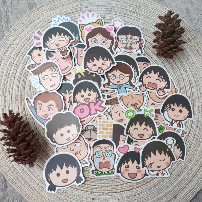 

10pcs STICKER CHIBI MARUKO CHAN