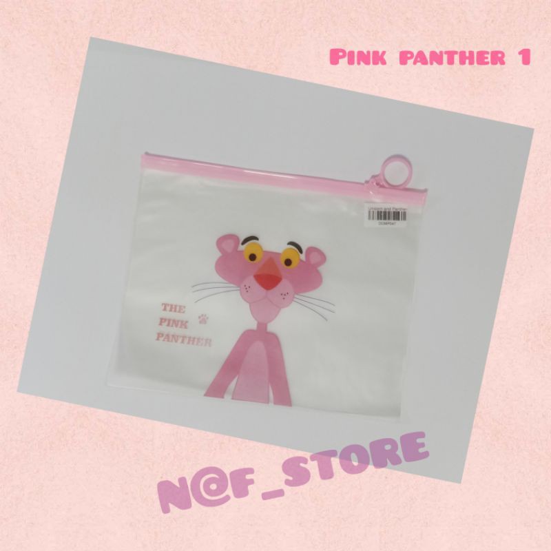 

ziplock bag a5 tempat pensil transparan