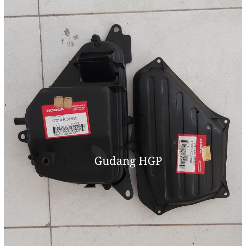 Cover Air Cleaner & Case Air C Set 17210-KCJ-950, 17220-KCJ-690 Honda Tiger Lama 2000 Ori Honda Genu