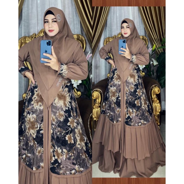 gamis syar'i merk Al-gibran