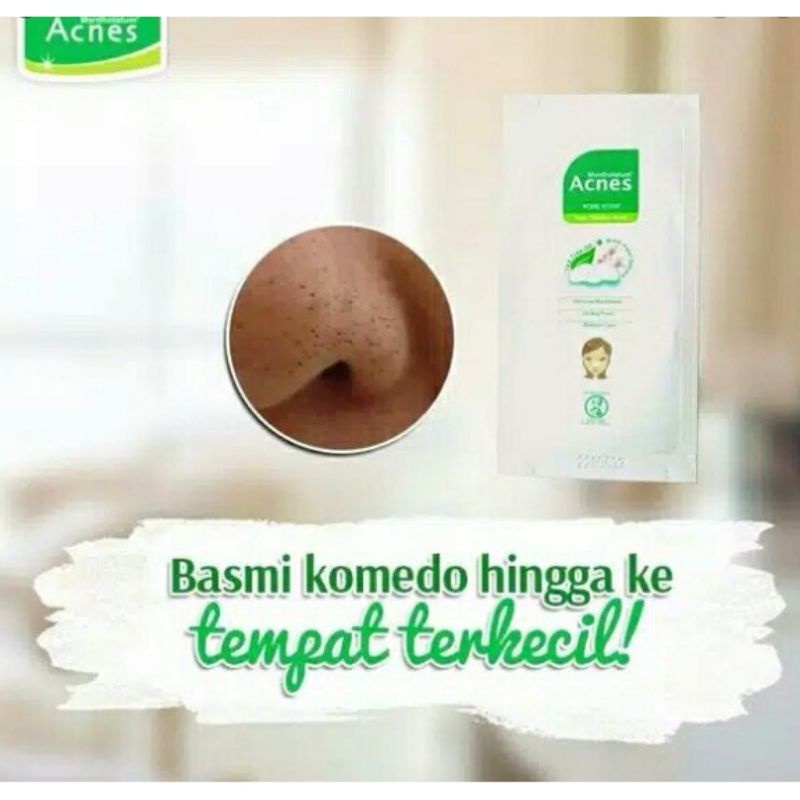 `ღ´ PHINKL `ღ´ a̳c̳n̳e̳s̳ Acnes Pore Strip plester angkat komedo kertas untuk mengecilkan pori