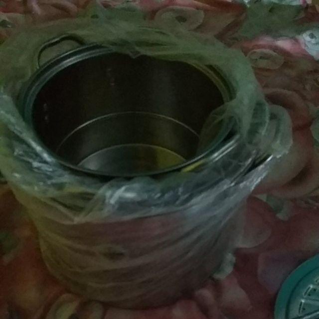 Stock Pots Steamer Panci Set 4 Pcs Dengan Steamer