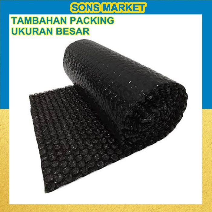 

PLASTIK BUBBLE WRAP Tambahan untuk Packing UKURAN BESAR