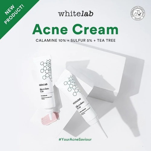 Acne Cream Whitelab Acne Cream 10ml Salep Jerawat