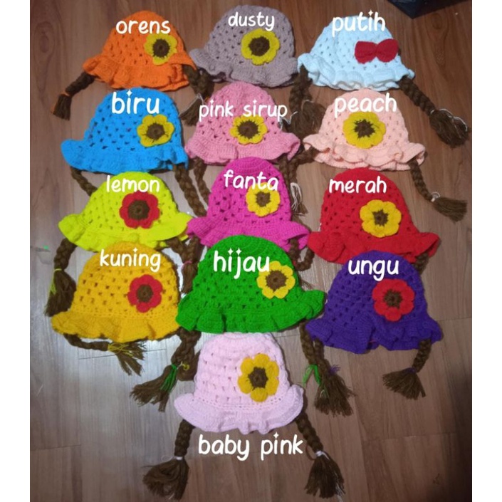 KEPANG WIG BABY / KEPANG BAYI / KEPANG BUNGA / KUPLUK BAYI / KUPLUK ANAK