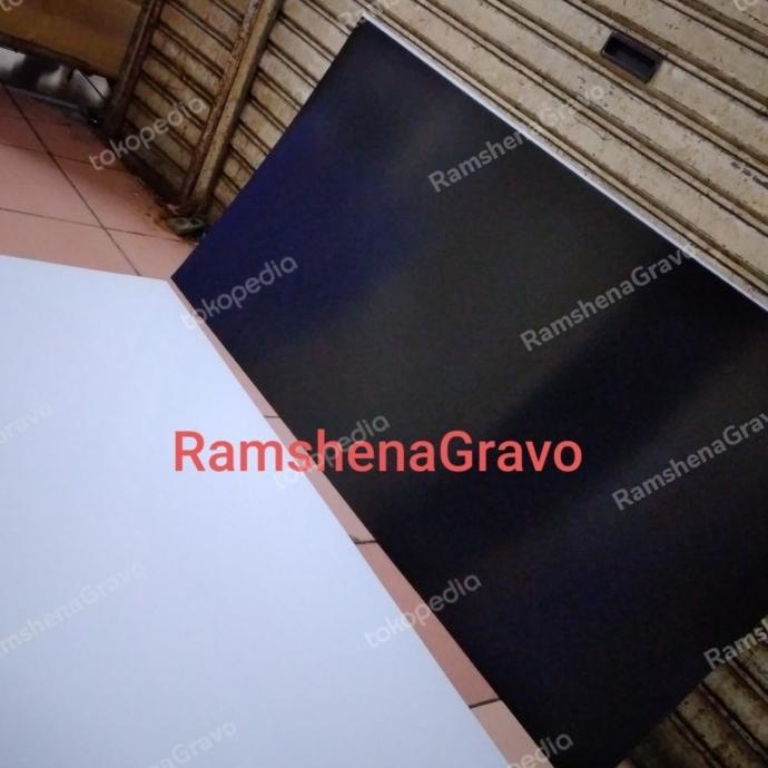

BAHAN NAME TAG/GRAFIR/NAMA DADA/GRAVOPLY/60X120CM TEBAL 1.5MM HITAM SDFD354154