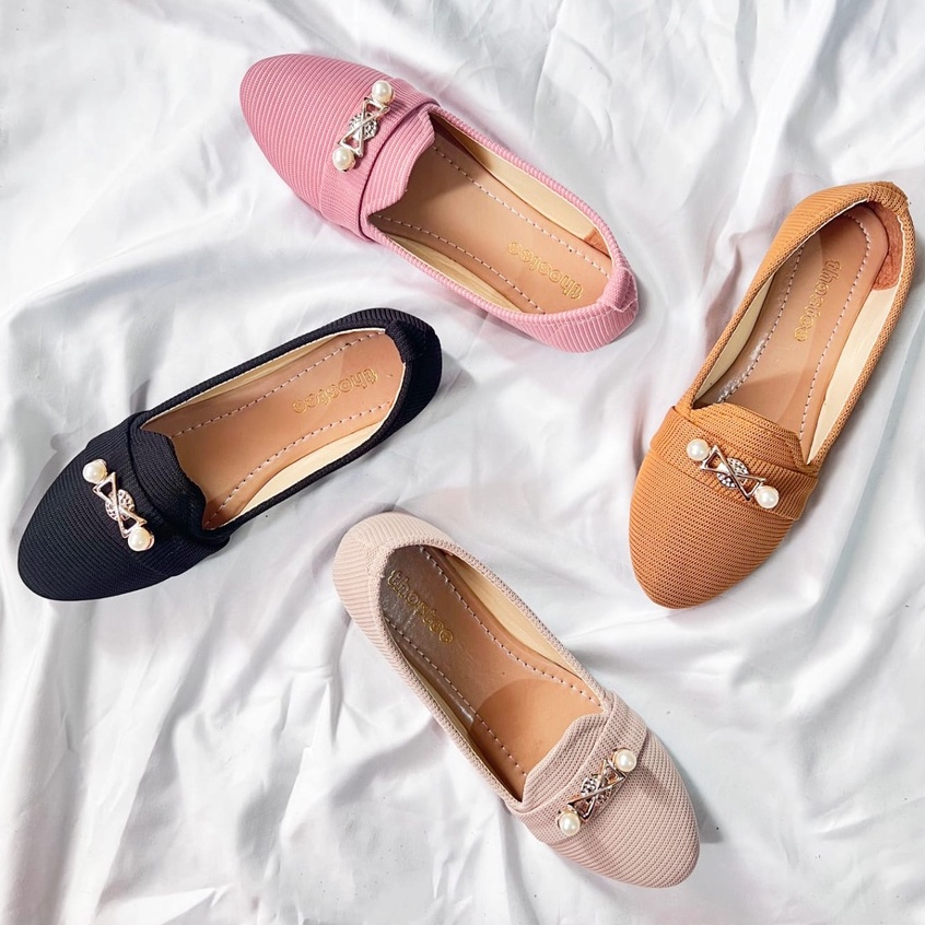 Sepatu Flatshoes Wanita Thostee Pearly pusatmode54321