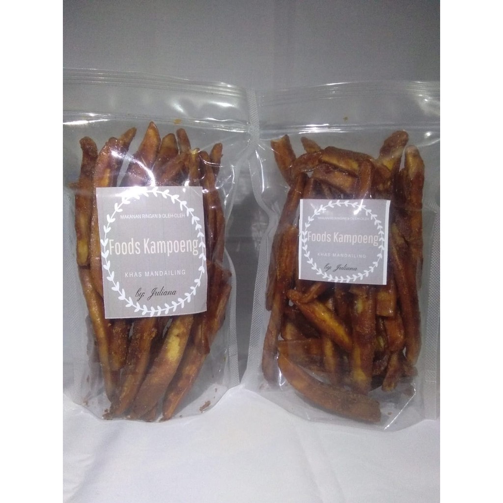 

Keripik Pisang Gula Aren Renyah 250 gr