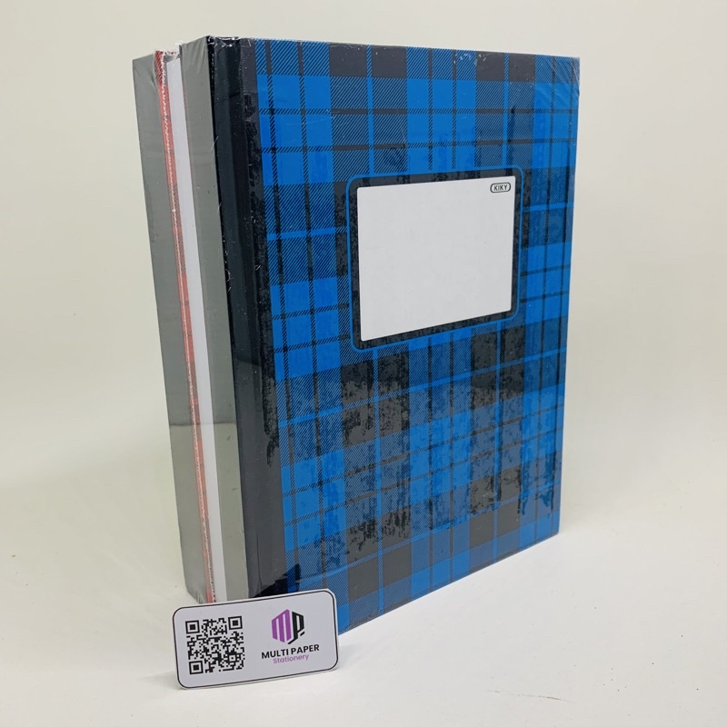 

Buku Tulis Hardcover 200 lembar Isi 3 Buku Merk Kiky