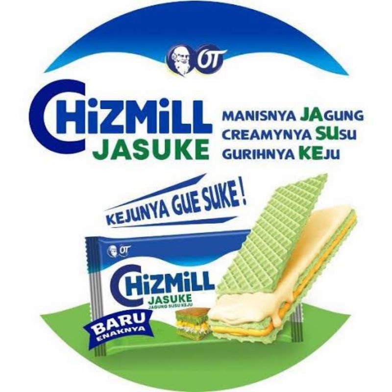 Chizmill Jasuke Wafer 46gr