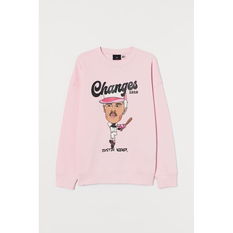 CREWNECK SWEATER H&amp;M | HNM CHANGE JUSTIN BEIBER ORIGINAL