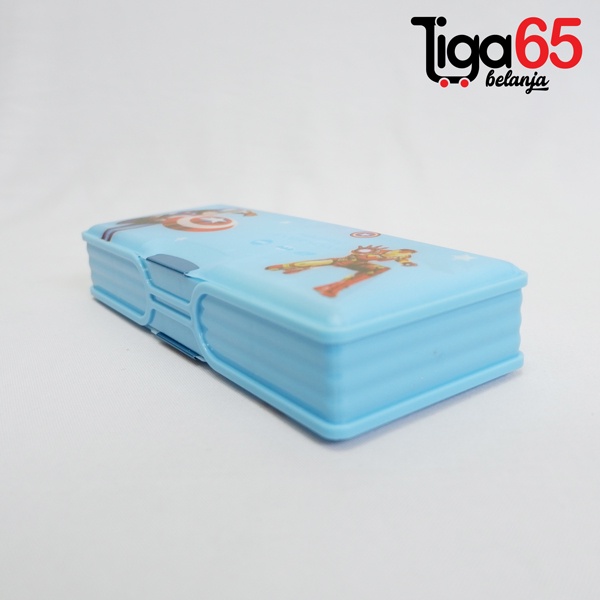 365 PENCIL CASE #40785 Tempat Pensil / Pouch Penyimpanan Besar / Pencil Case Magnet