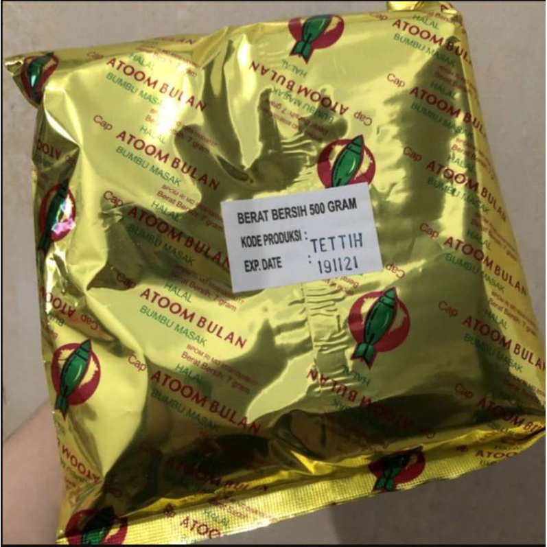 BUMBU ATOM BULAN/BUMBU ASIN GURIH/BUMBU SERBAGUNA 500gr