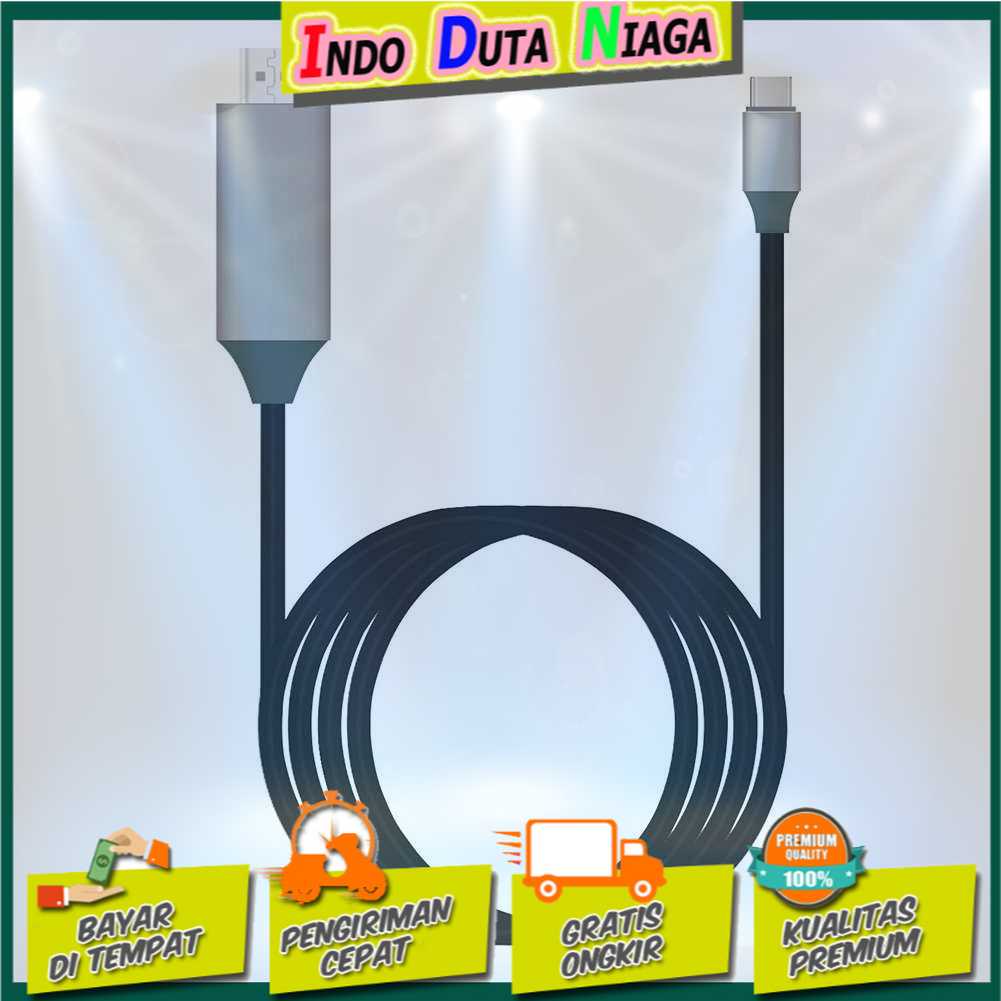 IDN TECH - FSU Kabel Konverter USB Type C to HDMI 4K 2 Meter - VUH-05