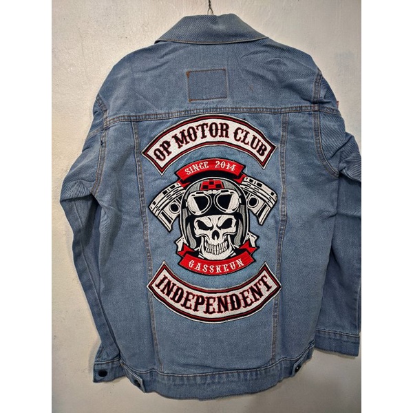 Jaket motor harian pria