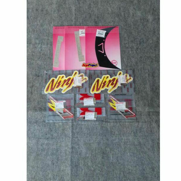 Striping Set Ninja RR OLD Orange 2007 Original NOS