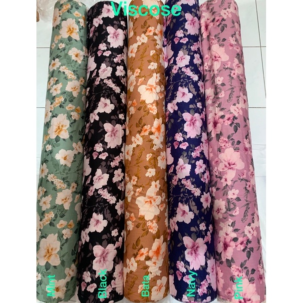 Jual Kain Rayon Viscose Premium Shopee Indonesia