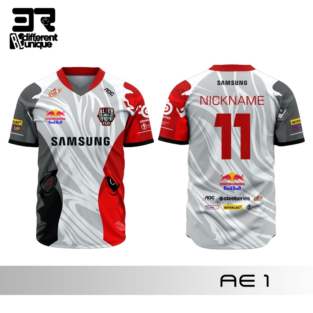 Jersey Gaming Printing Murah Premium Custom Free Nama Mobile Legend MPL Season 9 Alter Ego 2022